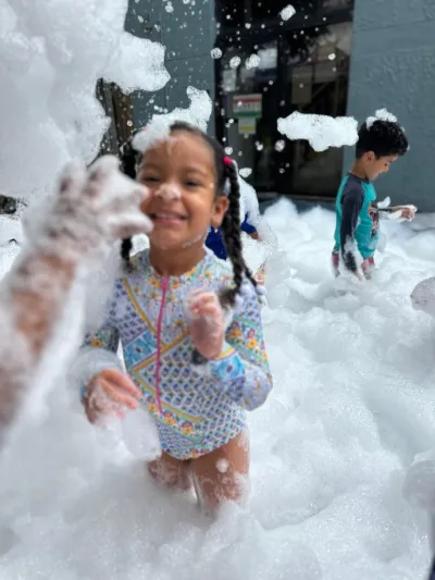 Child at Little Heaven Daycare